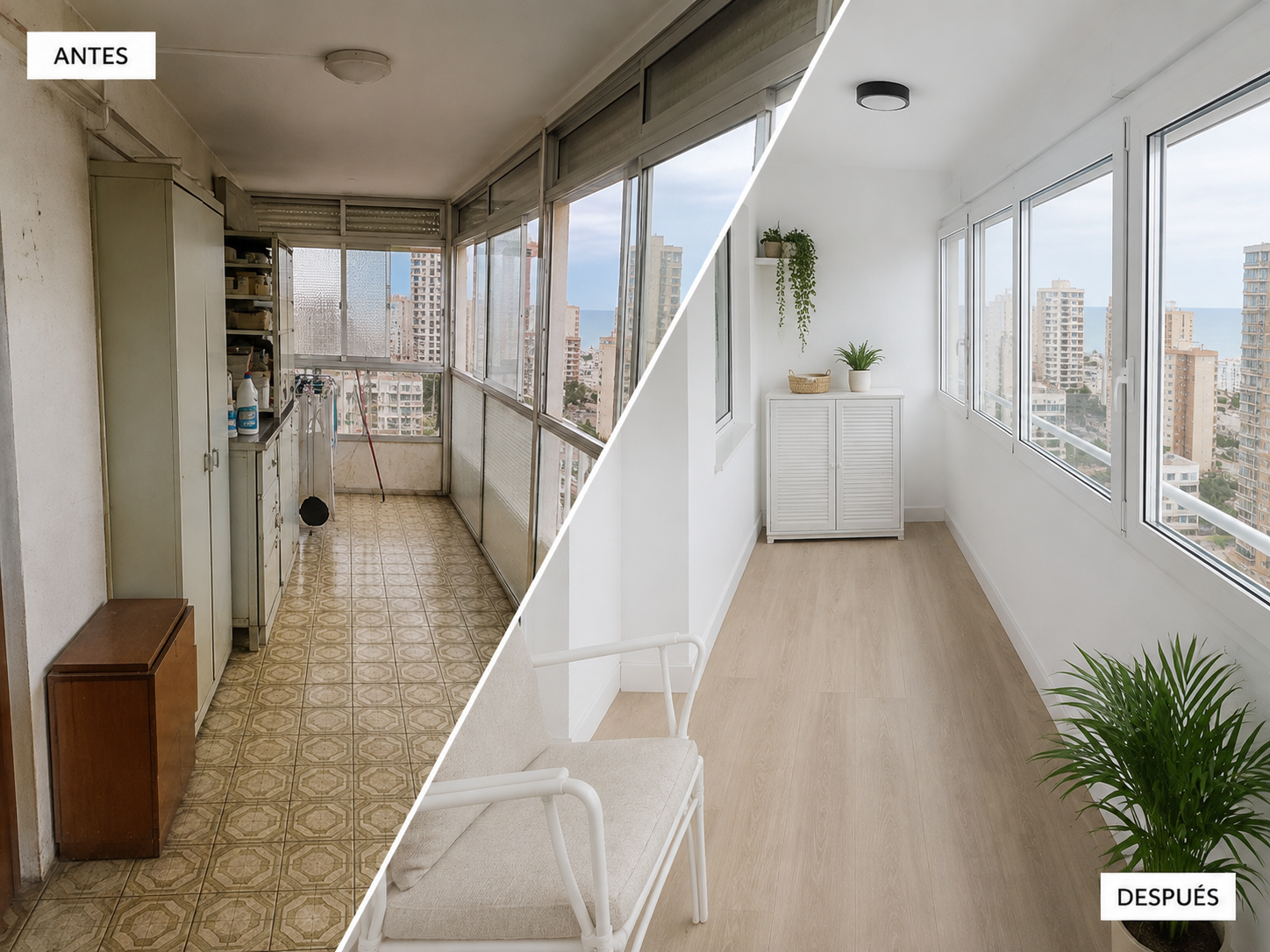 Baño contemporáneo reformado