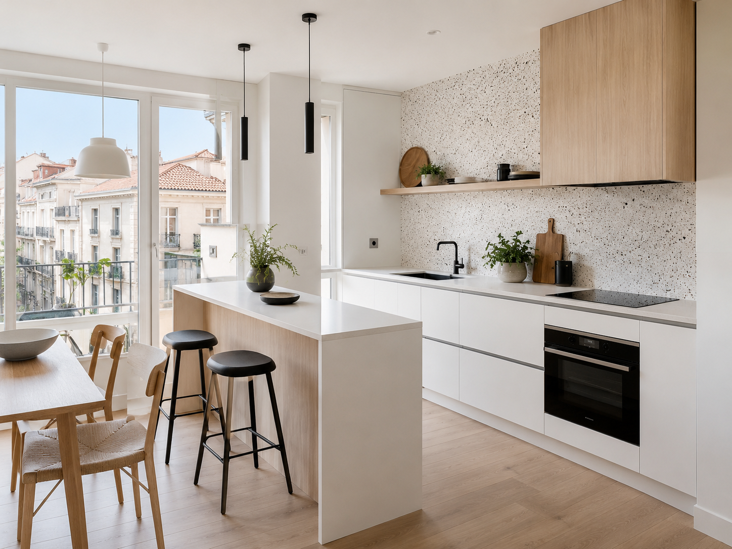 Mobiliario y almacenaje en reforma de cocina realizada por MG Alicante